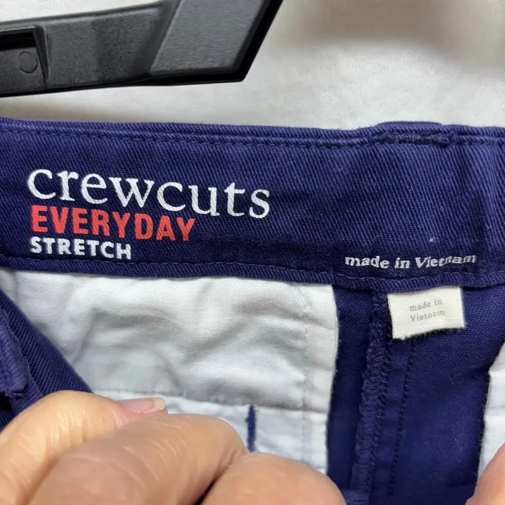Crewcuts Boys Navy Blue‎ Chino Pants - Size 8